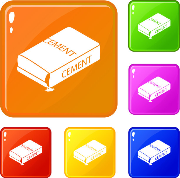 水泥袋图标设置颜色图片下载