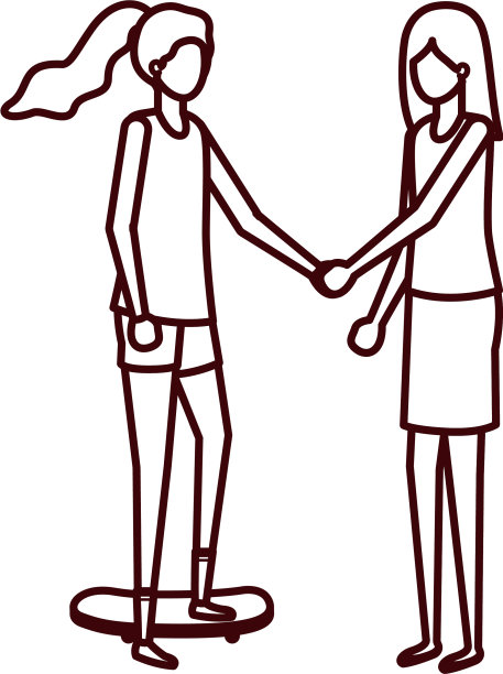 年轻女性的化身图片下载