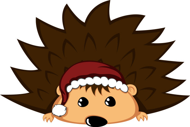 可爱的刺猬图片下载