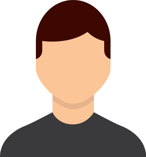 商人头像线图标图片下载