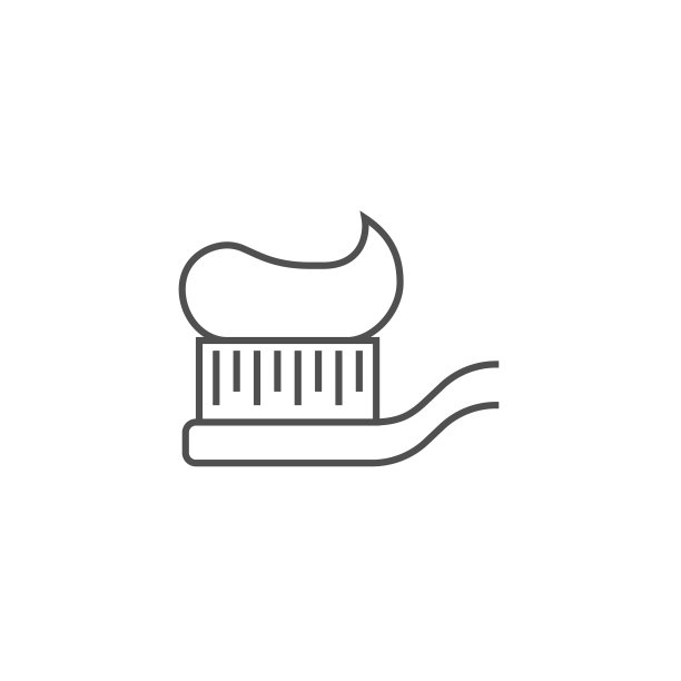 牙刷线条图标图片下载