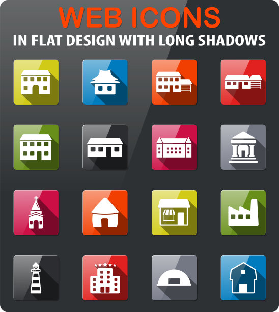 建筑图标设置图片下载