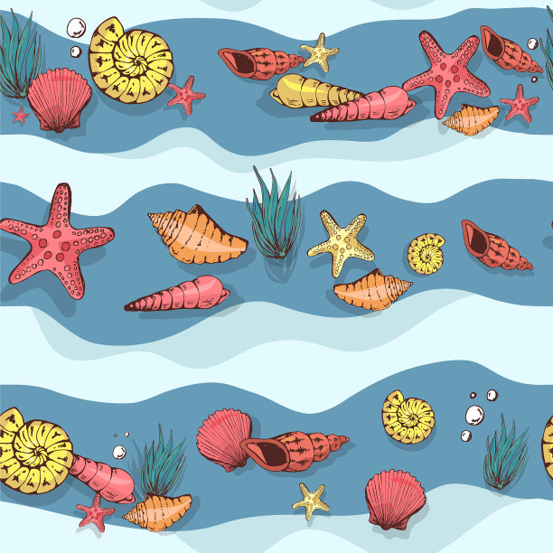 无缝航海模式与贝壳图片下载