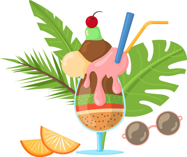 夏季网络横幅夏季时间概念图片下载