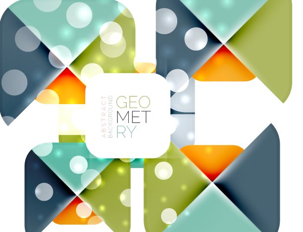 闪闪发光的抽象几何背景图片下载