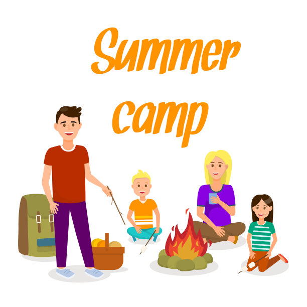 带短信的家庭野餐图片下载