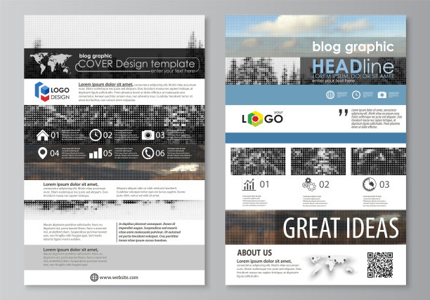 博客图形业务模板页面网站图片下载