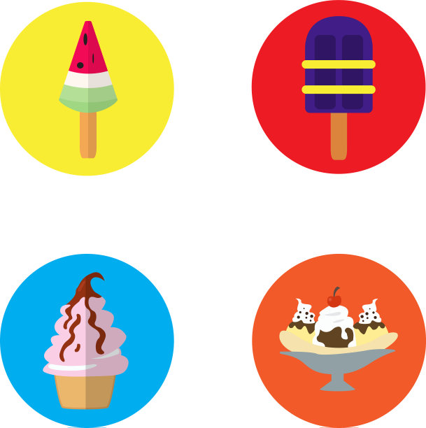 一套冰淇淋图片下载