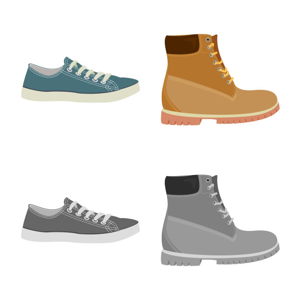 鞋及鞋类标志的设计图片下载
