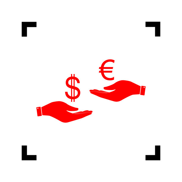 货币兑换兑换手中的美元和现金图片下载