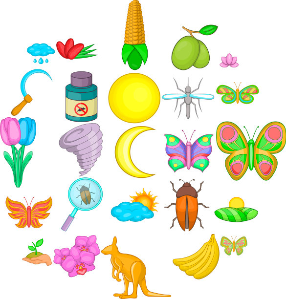 全盛期图标设置卡通风格图片下载