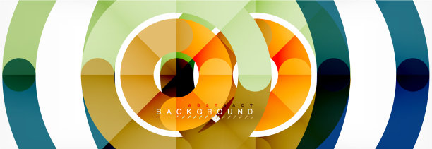 勾勒笔画圆构成图片下载