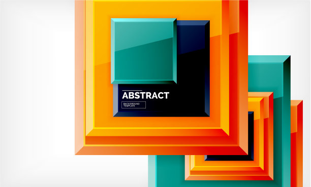 广场的几何背景图片下载