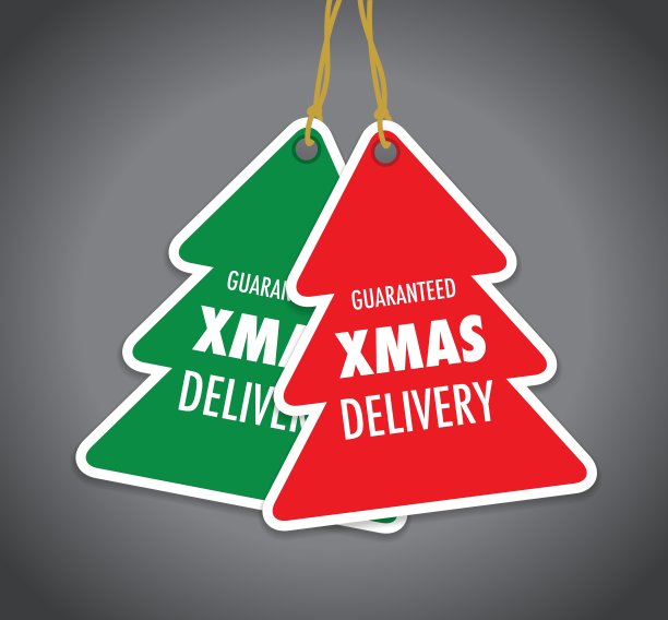 圣诞树徽章套装图片下载