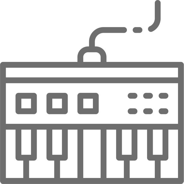 合成器的合成线图标图片下载