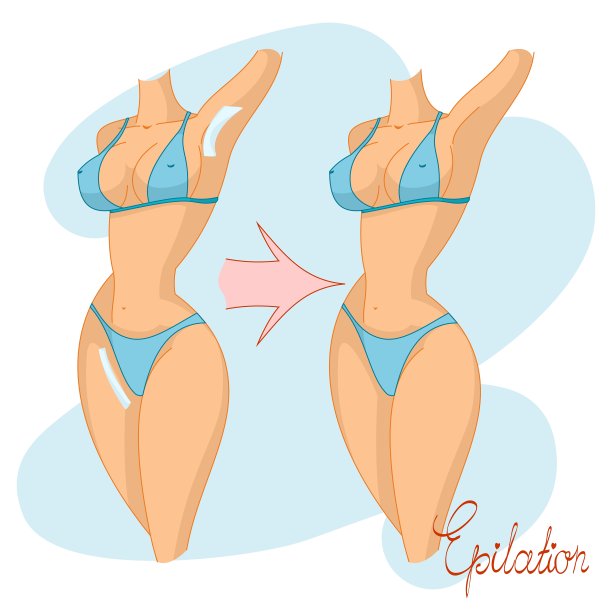 女性脱毛图片下载