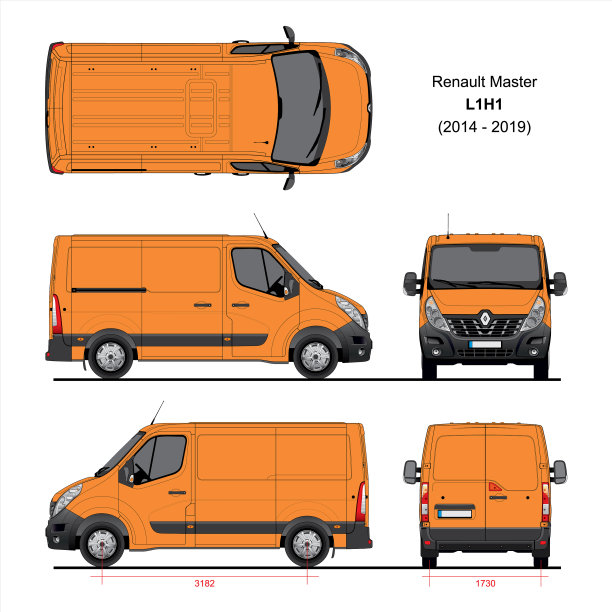 雷诺大师货运货车l1h1 2014-2019图片下载