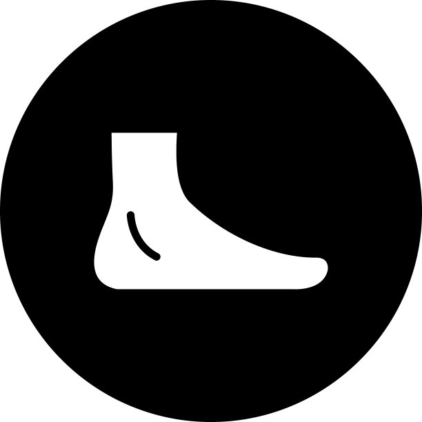足部图标图片下载