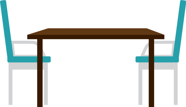 餐桌和椅子餐厅图片下载