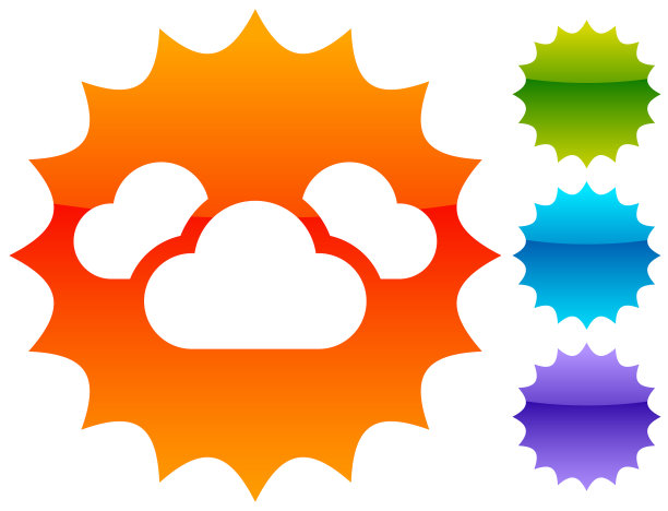 图标与3云的水汽天气湿度图片下载