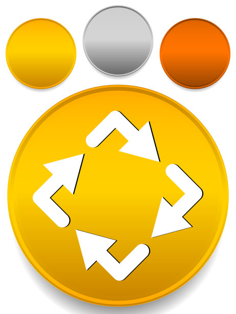 圆形箭头图标顺时针旋转箭头图片下载