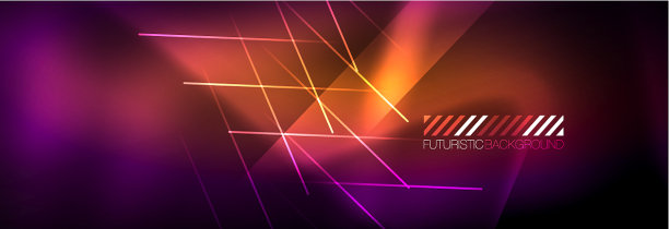 闪闪发光的灯光霓虹灯颜色设计背景图片下载