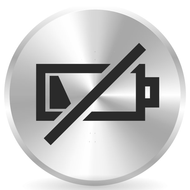 图标与低电池符号电池水平图片下载