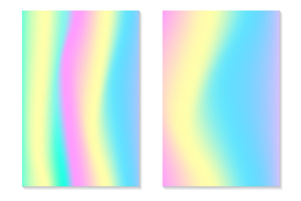 梯度全息图的背景图片下载