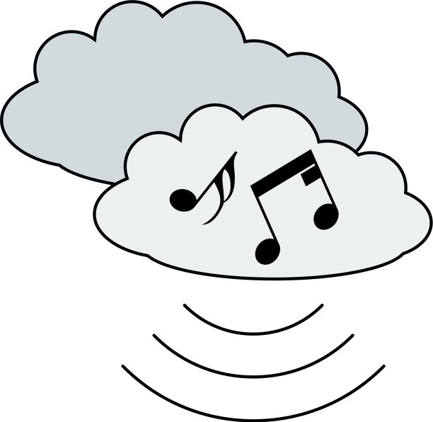 音乐云图标图片下载