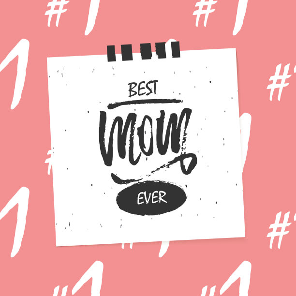 设计母亲节快乐的背景字母图片下载