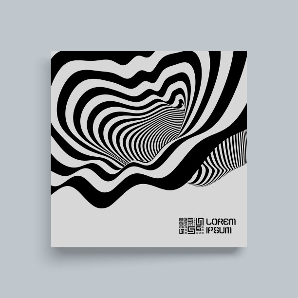 黑白背景图案光学图片下载