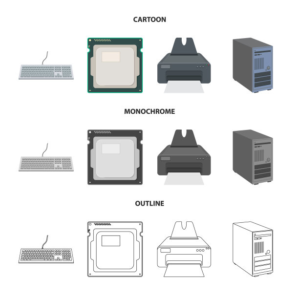 笔记本电脑和设备标识图片下载