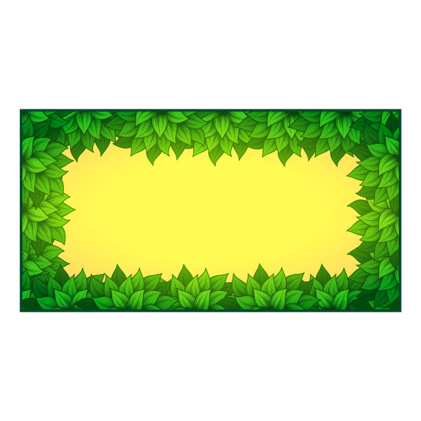 内矩形叶片框架图片下载