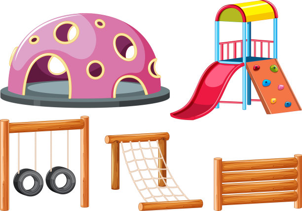 游乐设备一套图片下载