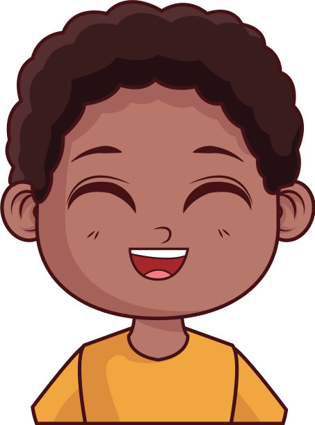 卡通可爱的男孩图片下载