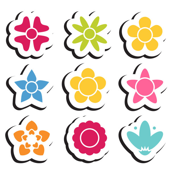 花朵图标合集图片下载