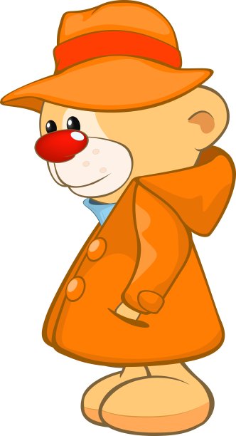 毛绒玩具小熊幼崽卡通图片下载