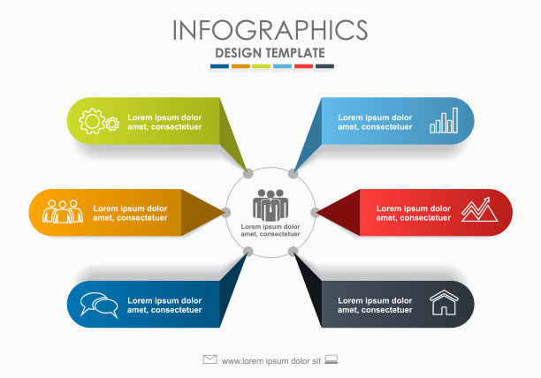 信息图设计模板与地方为您图片下载