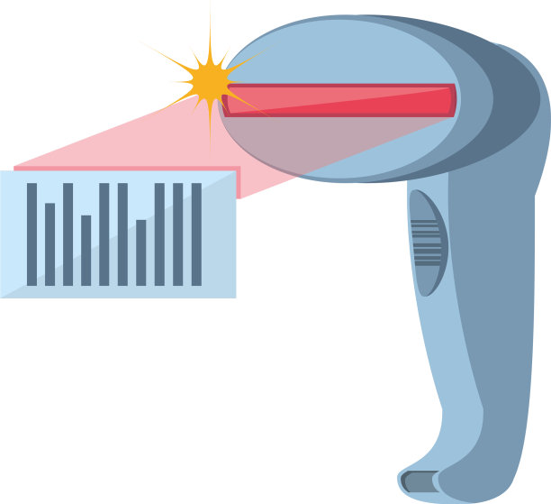 条码扫描器隔离图标图片下载