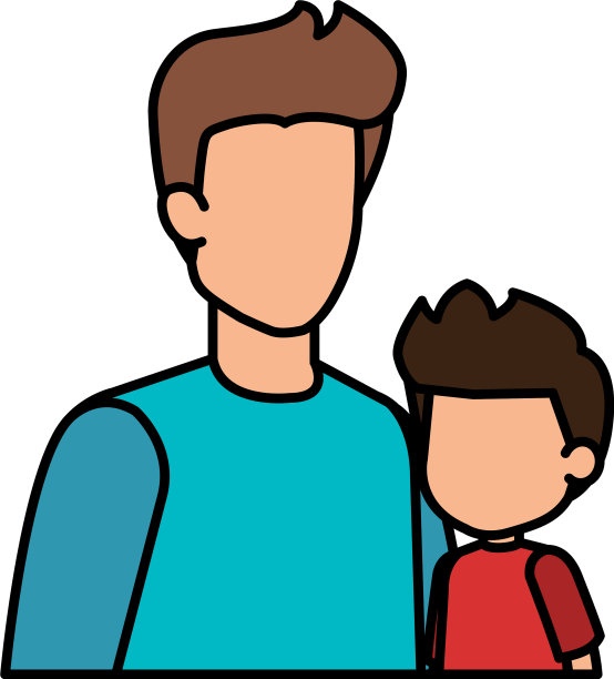 父子性格图片下载