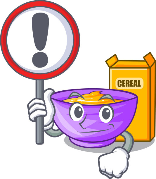 还有卡通碗里的麦片盒图片下载