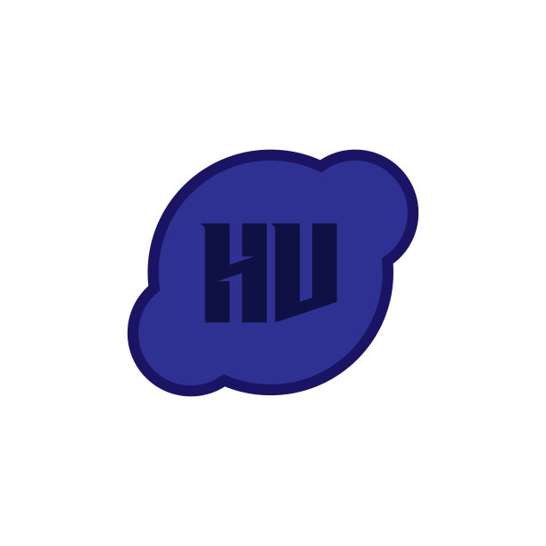 HV字母logo模板设计图片下载