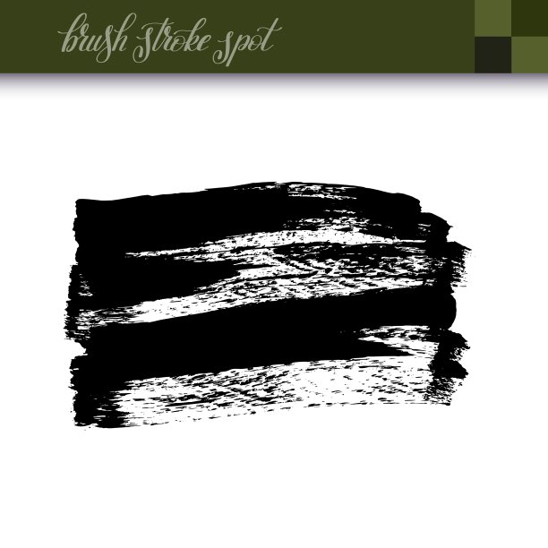 抽象的黑色墨水手绘笔触点图片下载