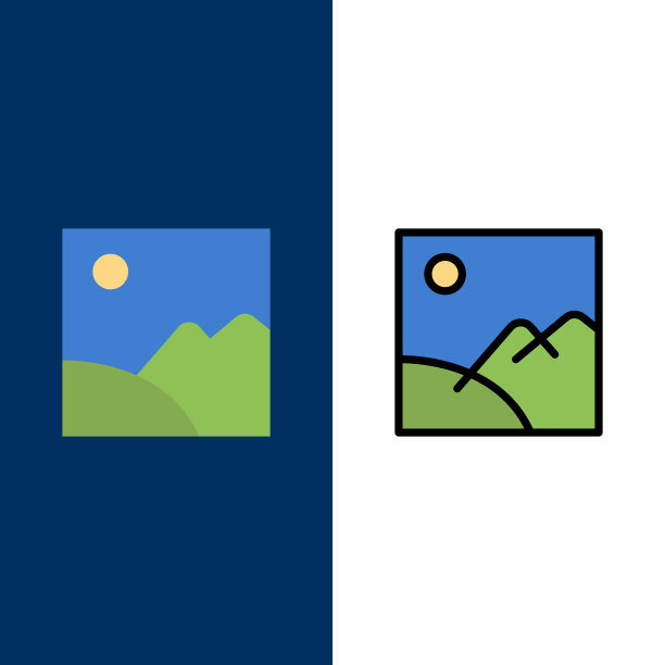 图片画廊图片太阳图标平和线图片下载