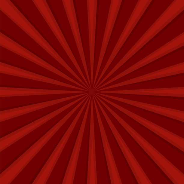 红色漫画径向速度线图形效果图片下载