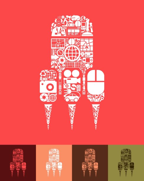 火箭图标图片下载