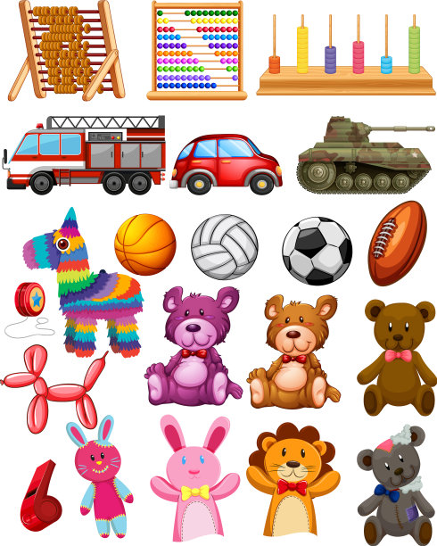 儿童玩具套装图片下载
