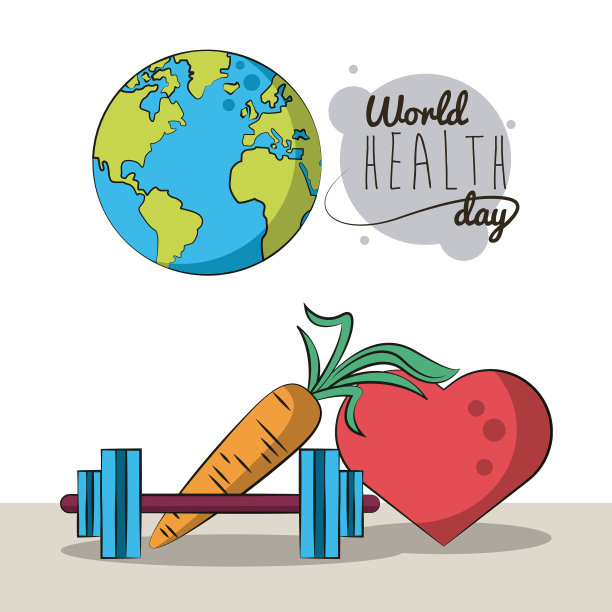 世界健康日卡图片下载
