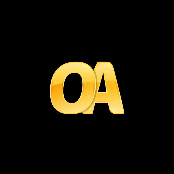 首字母oa，红色金属纹理图片下载