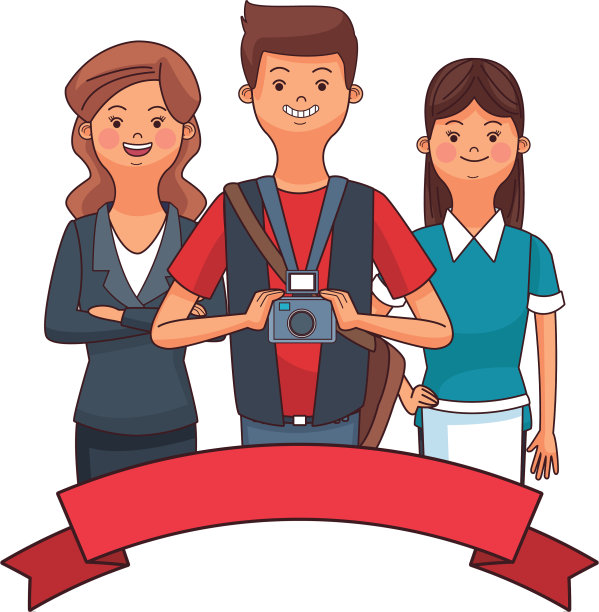 女商人兼摄影师兼女佣图片下载